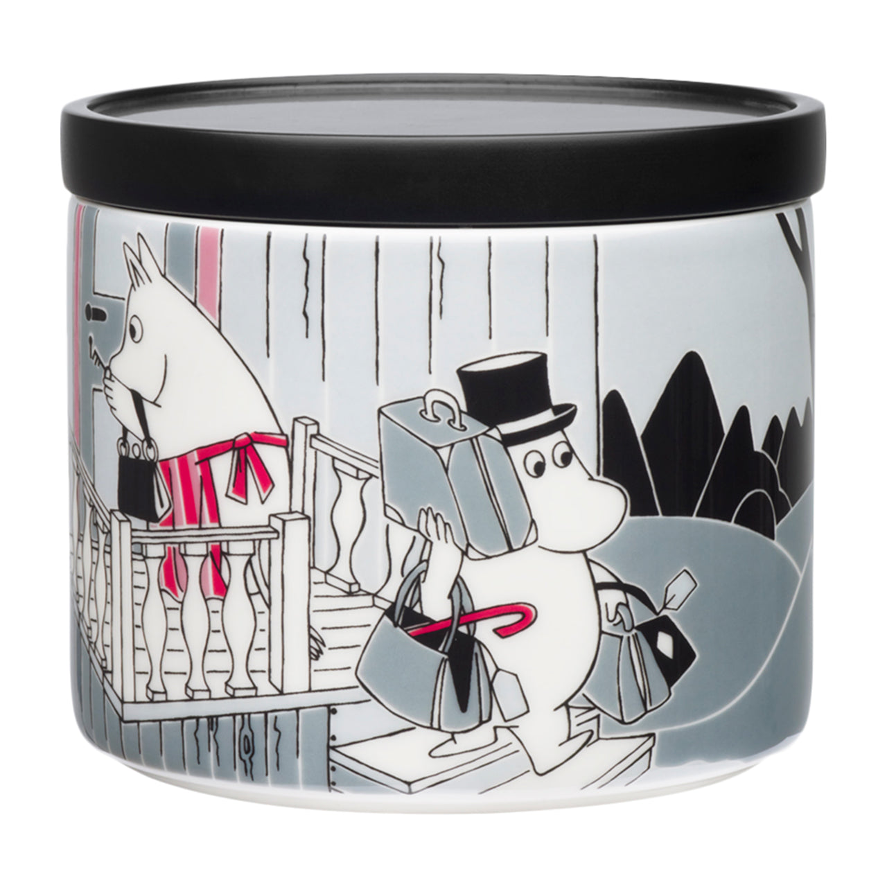Moomin jar 0,7L Adventure Move ceramic | Moomin Arabia