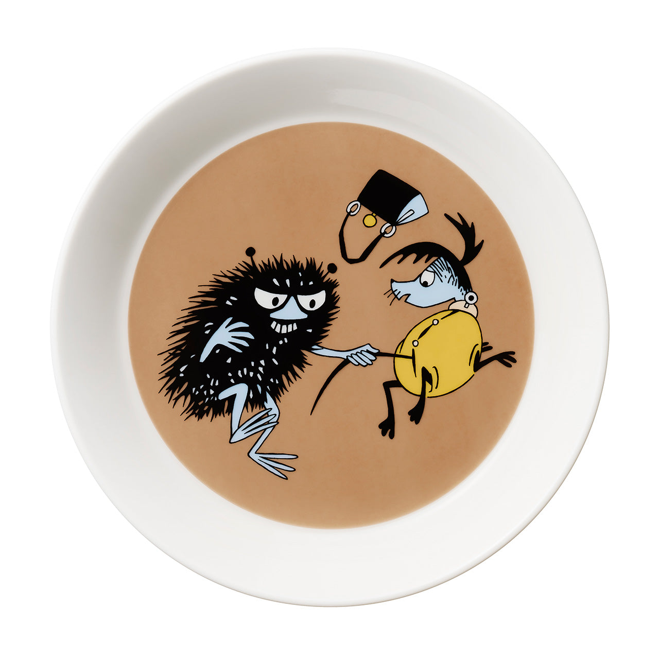 Moomin plate 19cm Stinky in action | Moomin Arabia