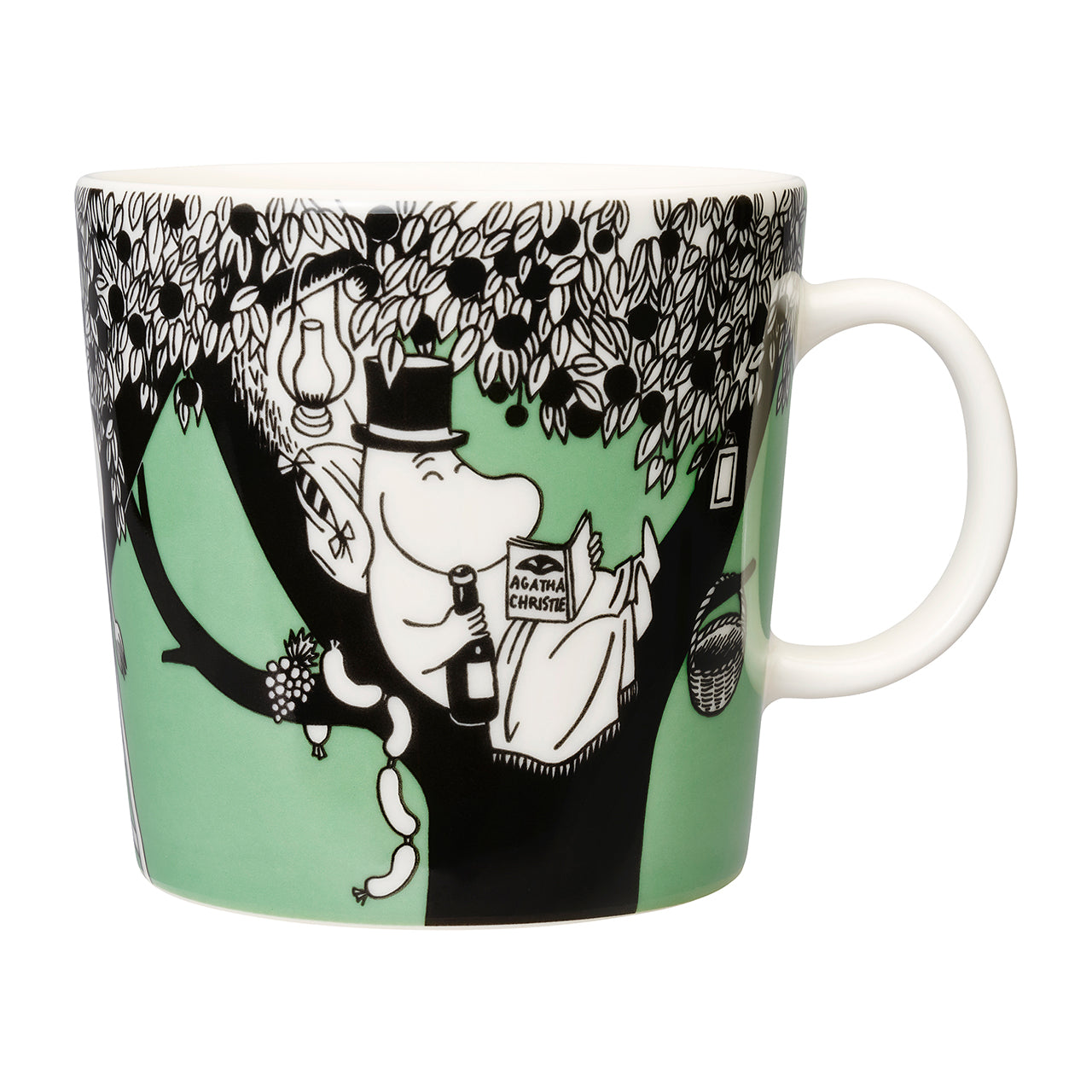 Moomin mug 0,4L green | Moomin Arabia