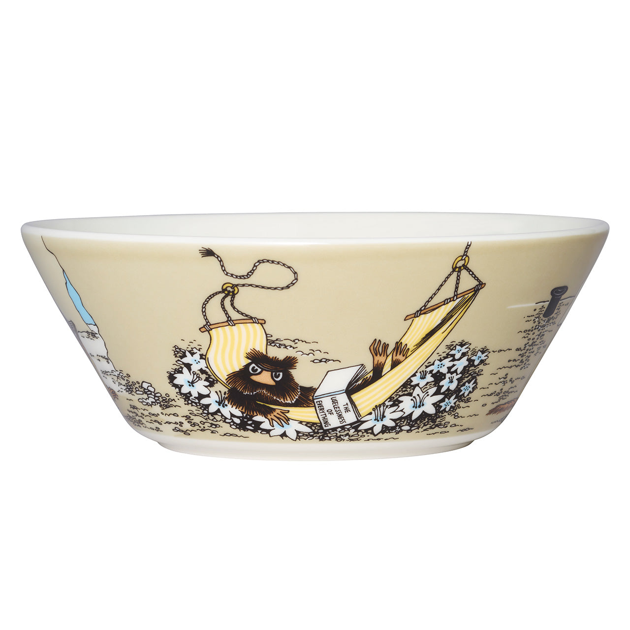 Moomin bowl 15cm Muskrat beige | Moomin Arabia