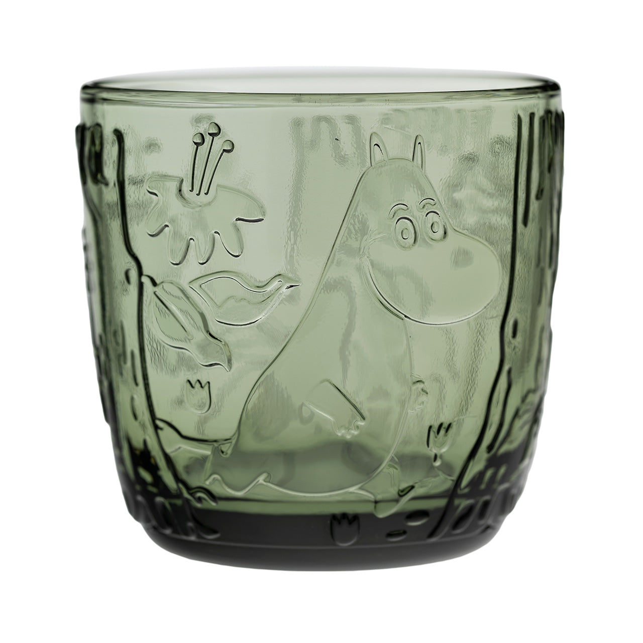 グラス・カップ・酒器 MOOMIN ARABIA Moomin tumbler 28cl pine green 2pc | Moomin Arabia
