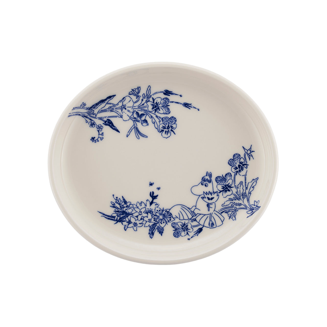 moomin oval plate 16cm Haru 楕円形皿　アラビア Moomin oval plate 16cm Haru | Moomin Arabia