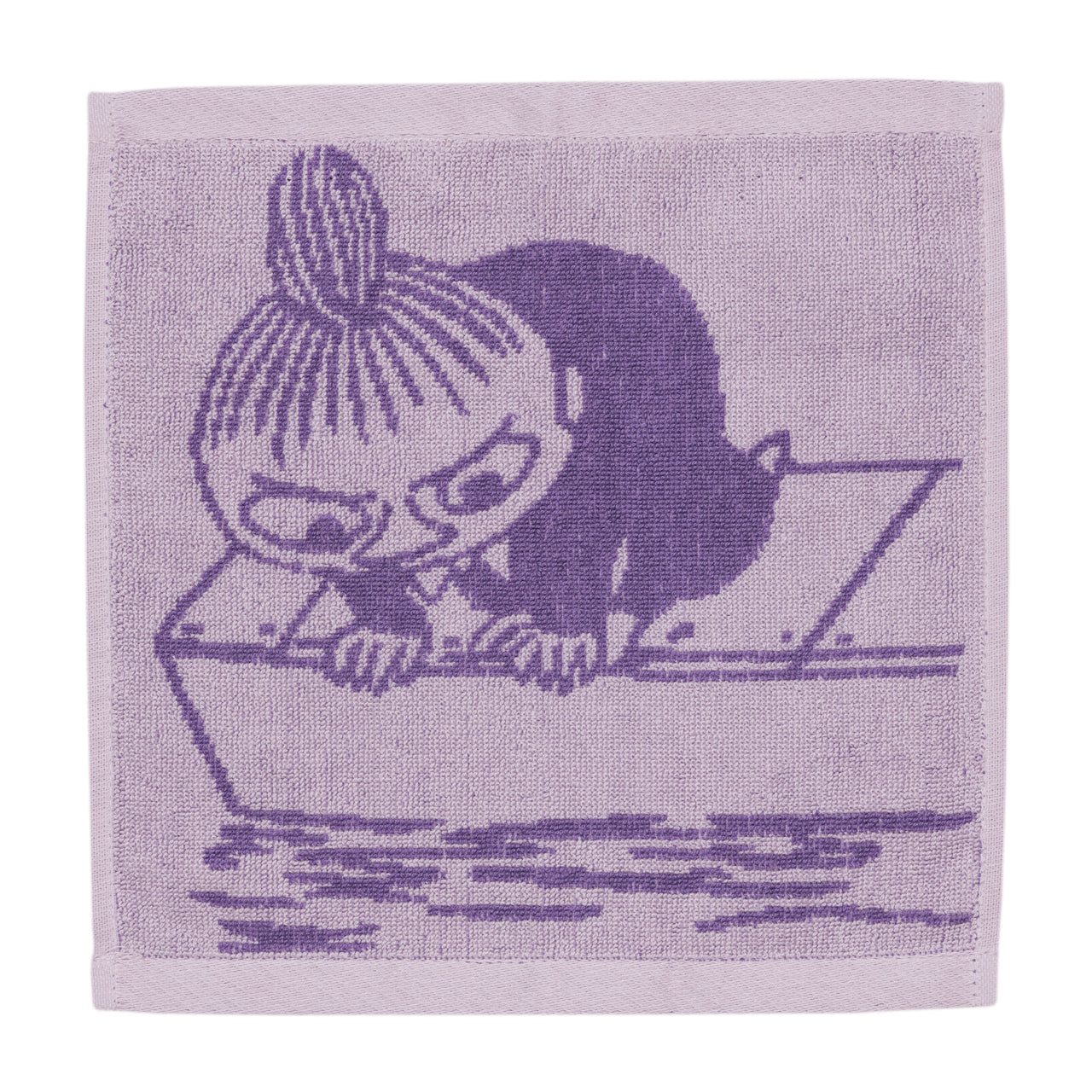moomin Moomin towel 25x25cm Little My purple | Moomin Arabia