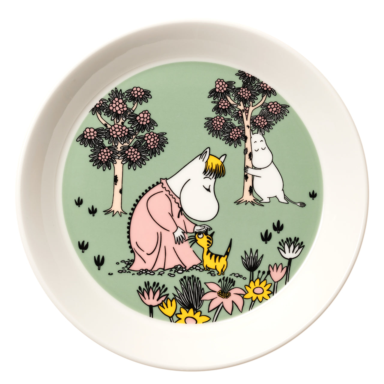 Moomin plate 19cm Loving Care | Moomin Arabia