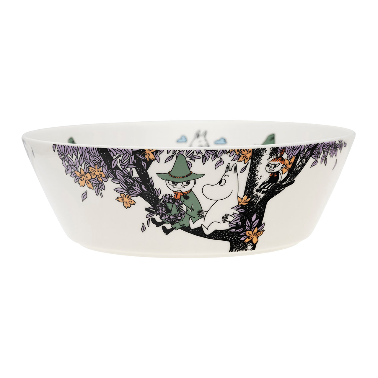ARABIA Moomin リトルミイ プレート 3枚とボウル２個のセット Moomin serving bowl 23cm Friends Forever | Moomin Arabia