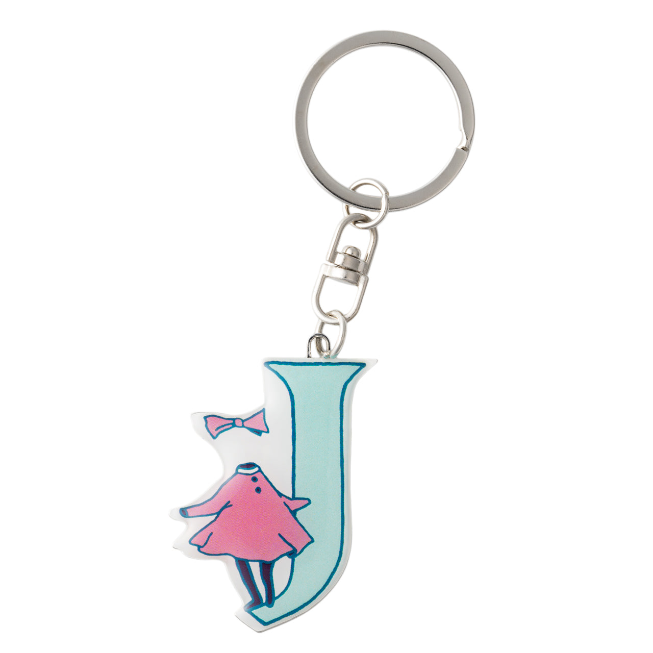 Moomin keychain Alphabets J | Moomin Arabia