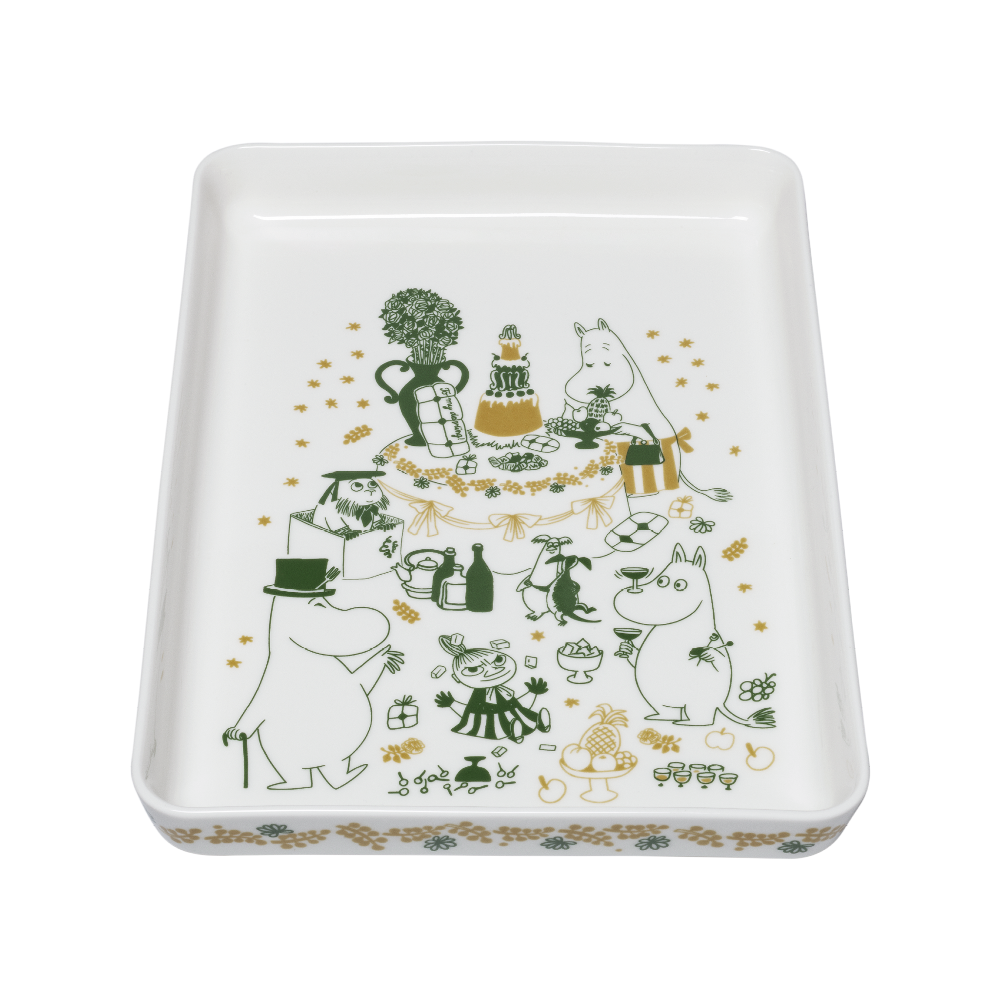 Moomin platter 24x32cm Gift of Love | Moomin Arabia