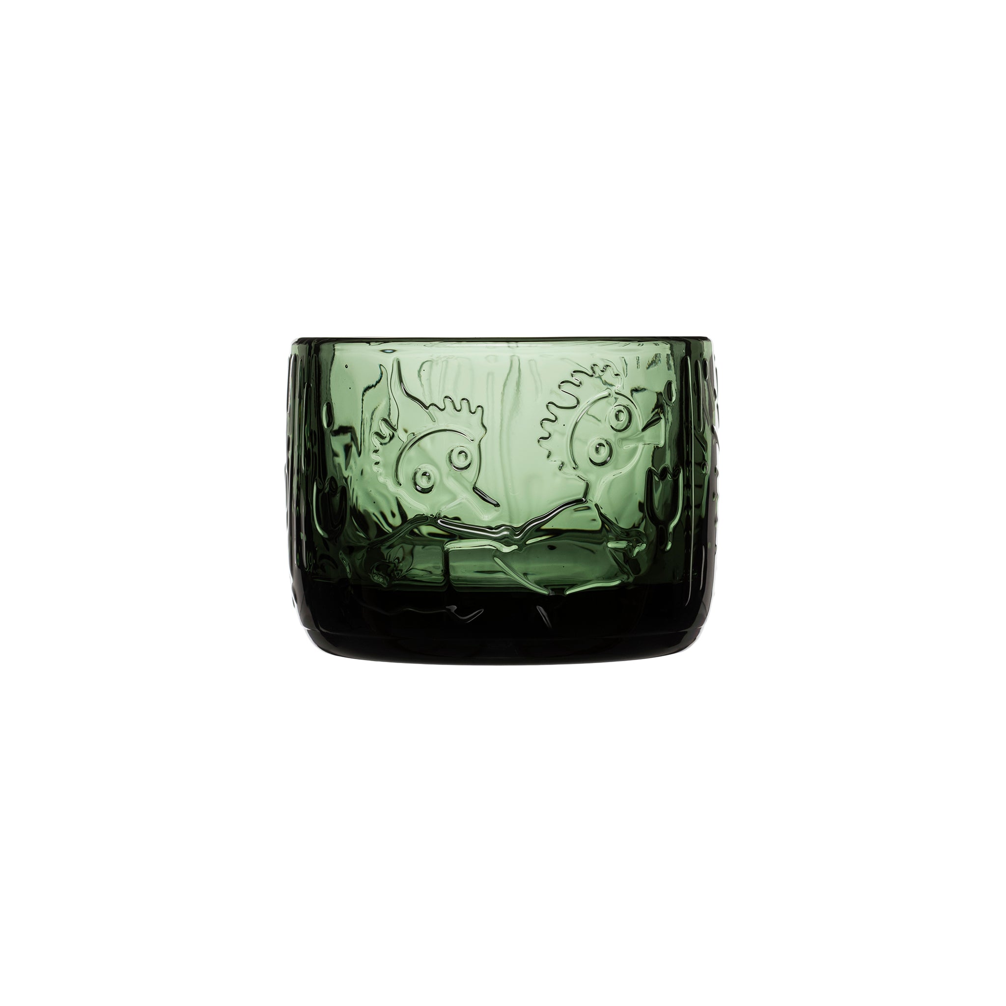 Moomin tealight candle holder 58mm pine green | Moomin Arabia