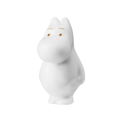 Minifigurine Moomintroll - A handmade ceramic Moomintroll minifigurine in a beautiful gift package. The figurines are designed by Tuulikki Pietilä in the 1990s.