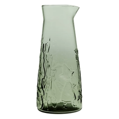 Pitcher 100cl pine green - Explore the stunning embossed glassware collection inspired by Tove Jansson’s novel “Finn Family ... Each piece is decorated with beautiful textures that capture the magic of mystical ...