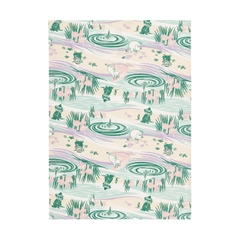 Kitchen towel 50x70cm Beach Day - Are you like Snorkmaiden heading to enjoy the sunshine or perhaps like Moomintroll looking for a new shell for your collection? Or Little My heading for a long dip after a tiring day?