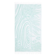 Hammam towel 80x150cm - This vibrant beach textile collection is the perfect companion for a day out by the water. Grab your Moomin beach bag and head to the shore!