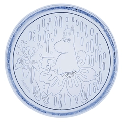 Plate 155mm aqua blue - Explore the stunning embossed glassware collection inspired by Tove Jansson’s novel “Finn Family ... Each piece is decorated with beautiful textures that capture the magic of mystical ...