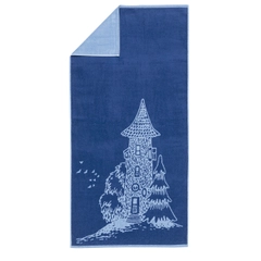 Kylpypyyhe 70x140cm Kotona viimein - Nauti muumipyyhkeen pehmeydestä! Oltuaan erossa toisistaan muumiperhe on viimein yhdessä uudessa kodissaan. ... Tuote on GOTS (Global Organic Textile Standard) -sertifioitu.