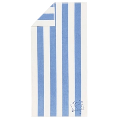 Kylpypyyhe 70x140cm Muumipeikko sininen raita - Kääriydy muumikylpypyyhkeen pehmeyteen! Kauniin sinisen ja puhtaan valkoisen harmoniset sävyt täydentävät trendikästä raitakuviota.