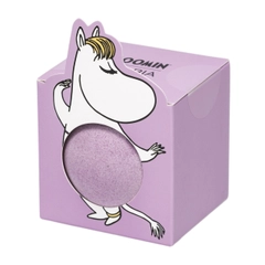 Badekule Snorkfrøken - Mummitrollene elsker å bade! Gjør badestunden mer mummiaktig med en Mummi-badekule! Disse duftfrie Mummi-badekulene kommer i en sjarmerende gaveeske.