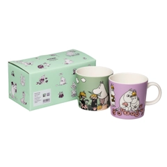 Mug 0,3L Sweethearts & Loving Care 2pc - This charming set includes the 0.3L Sweethearts and Loving Care mugs—two heartwarming designs that celebrate love and ... Perfect for cozy moments or as a thoughtful gift for any Moomin fan.