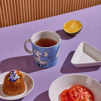 Mummi kopp 0,4L blå