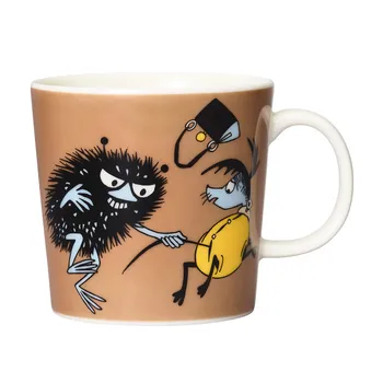 Moomin mug 0,3L Stinky in action