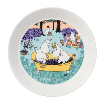 Moomin plate 19cm Berry Season