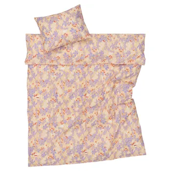Muumi pussilakanasetti 150x210cm Lilja beige