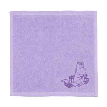 Muumi pyyhe 25x25cm Niiskuneiti purppura