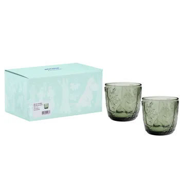 Mummi glass 28cl furugrønn 2stk
