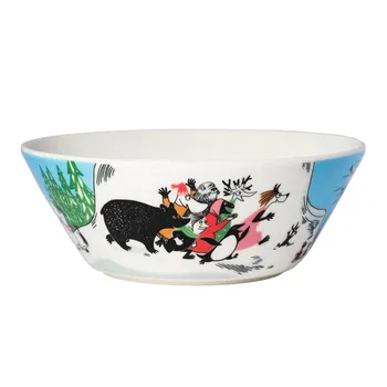 Moomin bowl 15cm Ski jumping