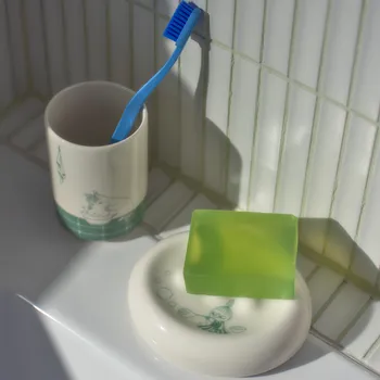 Moomin Soap dish Bathtime