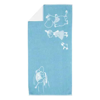 Moomin bath towel 70x140cm Ski jumping