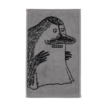 Moomin hand towel 30x50cm The Groke grey