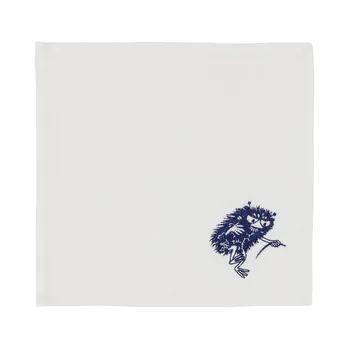 Muumi pyyhe 25x25cm Haisuli luonnonvalkoinen
