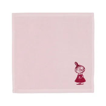 Muumi pyyhe 25x25cm Pikku Myy vaaleanpunainen
