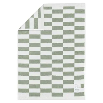Muumi käsipyyhe 50x70cm Ruudukko vihreä