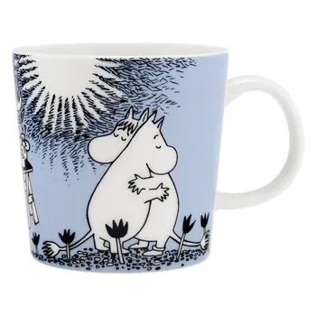 Mumin mugg 0,3L Kärlek blå