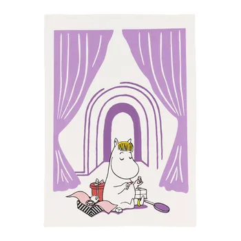 Moomin kitchen towel 50x70cm Snorkmaiden