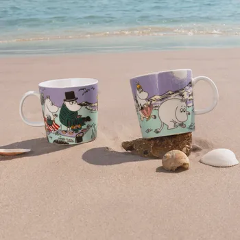 Mumin mugg 0,3L En dag på stranden