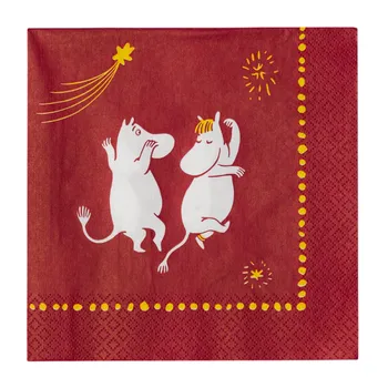 Moomin paper napkin 33cm Festive Moments