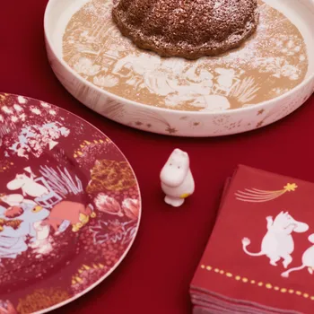 Moomin paper napkin 33cm Festive Moments