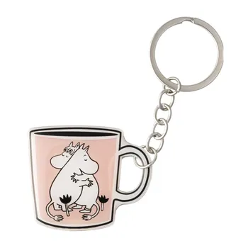 Mumin nyckelring Kärlek mugg