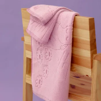 Moomin bath towel 70x140cm Sweethearts pink