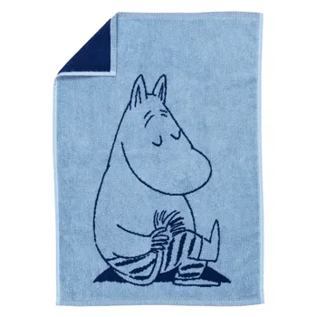 Moomin hand towel 50x70cm Moomintroll navy