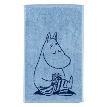 Moomin hand towel 30x50cm Moomintroll navy