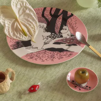 Moomin serving plate 30cm Love 30