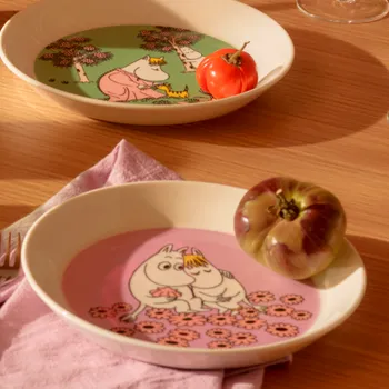 Moomin plate 19cm Sweethearts
