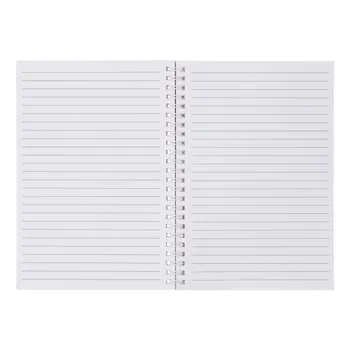 Moomin notebook & charm lila