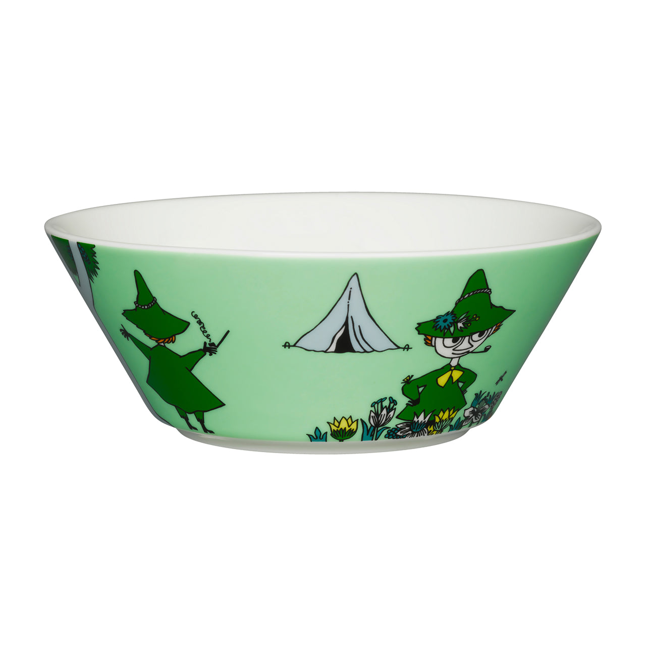 Moomin bowl 15cm Snufkin green