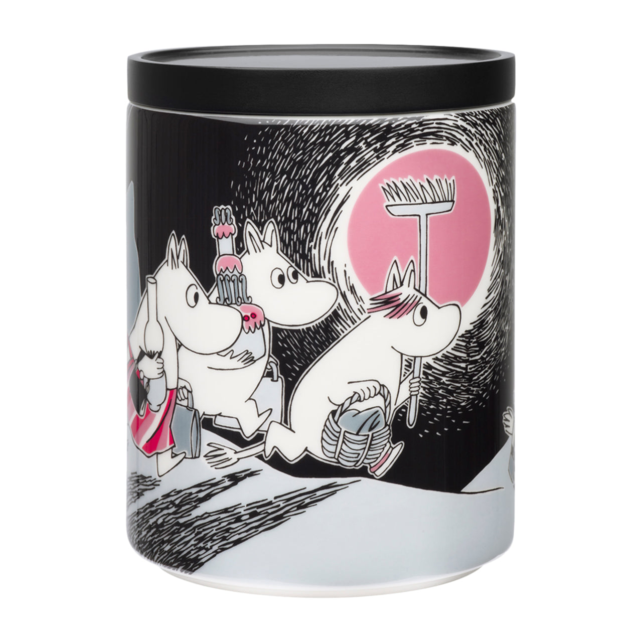 Moomin jar 1,2L Adventure Move ceramic