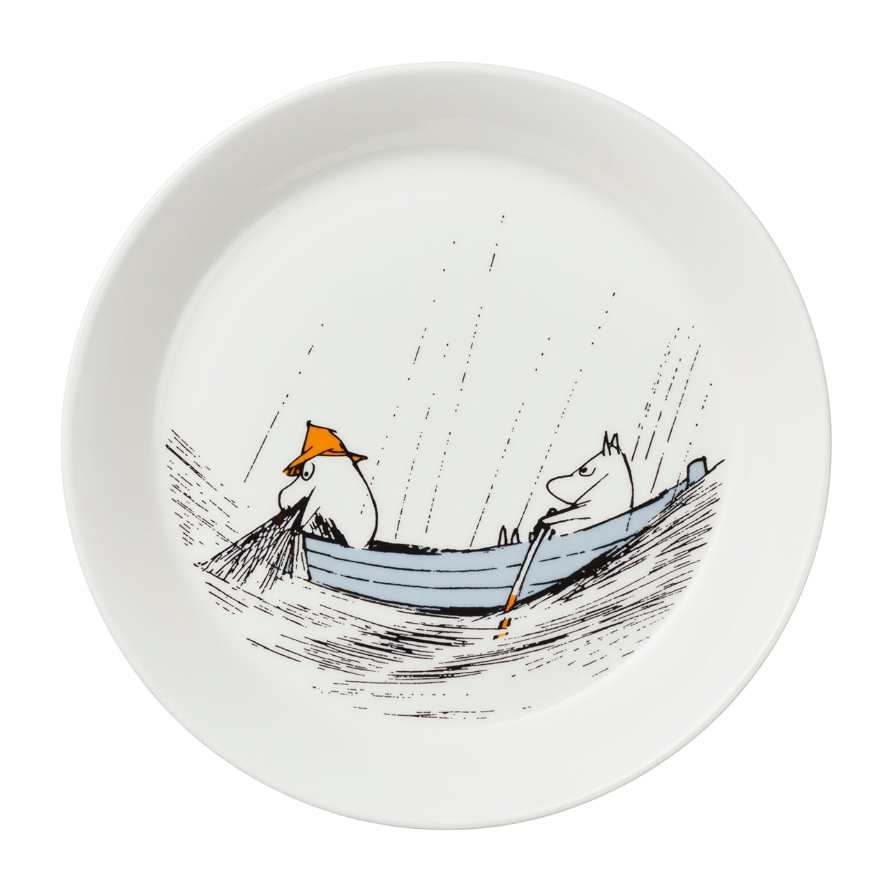 Moomin plate 19cm True to its origins