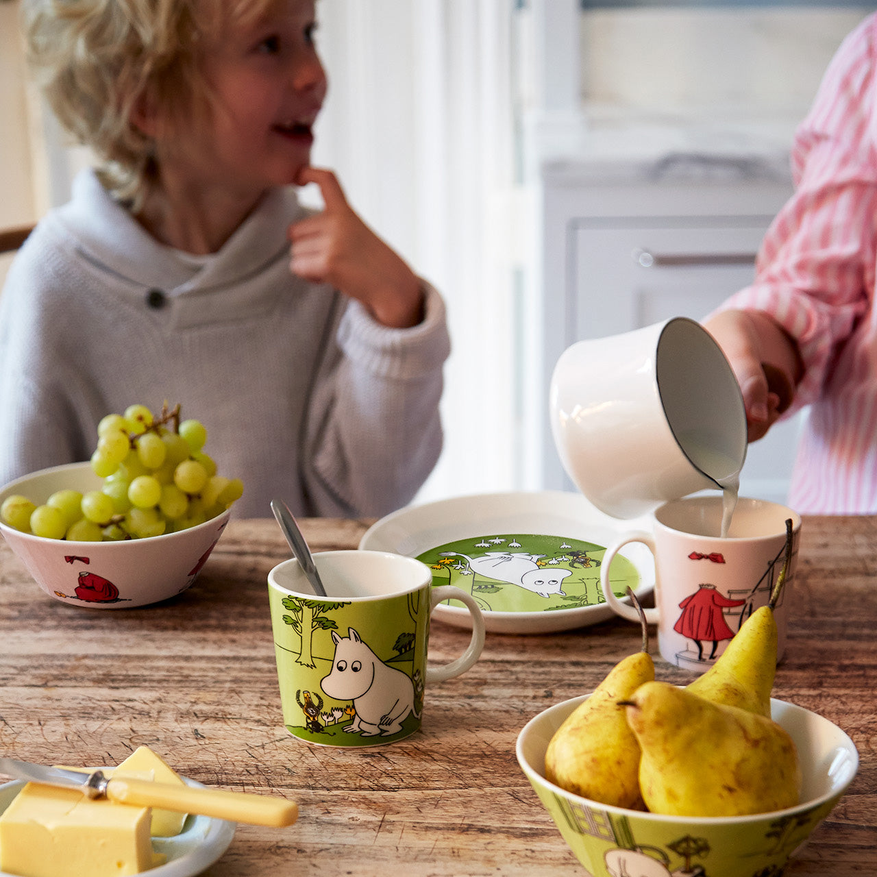 Muumi kulho 15cm Ninni puuteri